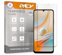 REY Protector de Pantalla para SPC Discovery 3 - Discovery 3 SE, Cristal con Doble Protección UV, Vidrio Templado Premium 9H+