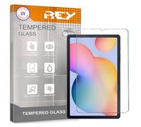 REY Protector de Pantalla para Tablet Samsung Galaxy Tab S6 Lite 10.4" - S6 Lite 10,4" 2022 - S6 Lite 10,4" 2024, Cristal con Doble Protección UV, Vidrio Templado Premium 9H+