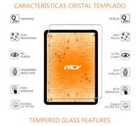 REY Protector de Pantalla para tablet SPC GRAVITY PRO 12", Cristal con Doble Protección UV, Vidrio Templado Premium 9H+