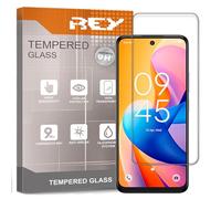 REY Protector de Pantalla para TCL 60R - 60 SE - 60 SE NXTPAPER - 60, 5G, Cristal Vidrio Templado Premium