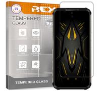 REY Protector de Pantalla para ULEFONE Armor 22, Cristal con Doble Protección UV, Vidrio Templado Premium 9H+