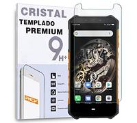 REY Protector de Pantalla para ULEFONE Armor X5, Cristal Vidrio Templado Premium