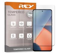 REY Protector de Pantalla para UMIDIGI Note 100 4G/5G - Note 100A 4G, Cristal Vidrio Templado Premium
