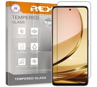 REY Protector de Pantalla para ZTE Nubia Focus Pro 5G, Cristal con Doble Protección UV, Vidrio Templado Premium 9H+