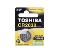 REY Toshiba CR2032 - Pilas de botón de Litio 3V (1 Unidad)