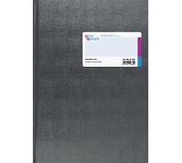 Rey y columnas Ebhardt 8610332 libro, libros mensuales, tapa dura, 31 columnas, A4, gris