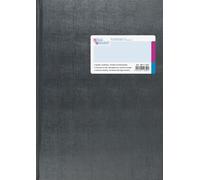 Rey y columnas Ebhardt 8611033 libro, columnas libro, 3 columnas, A4, 210 x 257 mm, 144 hojas, de color azul claro