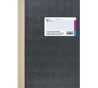 Rey y columnas Ebhardt 8614525 libro, columnas libro, 2 columnas, A4, 210 x 297 mm, 240 hojas, de color azul claro