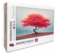 REye Puzzle Madera, áRbol Puzzle 6000 Piezas Adultos con Compact Box 179x105cm, Rompecabezas Desafiante, Juegos de Rompecabezas Creativos para Hombres Mujeres Adolescente, Regalos para niñas, 4-6845