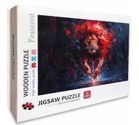 REye Puzzle Madera, LeóN Puzzle 6000 Piezas Adultos con Compact Box 179x105cm, Rompecabezas Desafiante, Juegos de Rompecabezas Creativos para Hombres Mujeres Adolescente, Regalos para niñas, 4-4366