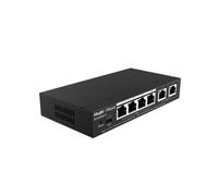 Ruijie Switch RG-ES206GC-P gestionado 6 puertos Gigabit PoE Cloud Negro