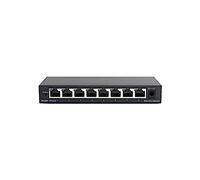 REYEE 8-Port unmanaged Switch, 8 10/100base-t Ethernet RJ45 Ports, Steel Case Marca