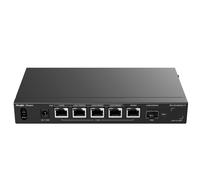 REYEE RG-EG406XS-P Reyee Router Cloud - 5 Puertos RJ45 (4 con PoE+) + 1 SFP+ 10Gigabit - Funciones básicas de Firewall - Admite