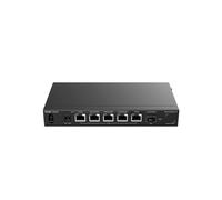 REYEE RG-EG406XS-P Reyee Router Cloud - 5 RJ45-Ports 2.5G (4 PoE+) + 1 SFP+ 10 Gigabit - Grundlegende Firewall-Funktionen - Unte