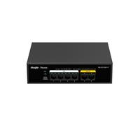 Switch Ruijie RG-ES106F-P 6 Puertos Fast Ethernet 4 PoE+ 2 Uplink Sin Gestión