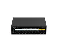 REYEE RG-ES110F-P Reyee Switch PoE Tischgerät - Metallgehäuse - 8 RJ45-Ports 10/100 Mbit/s PoE+ 802.3af/at - 2 Uplink-RJ45-Ports