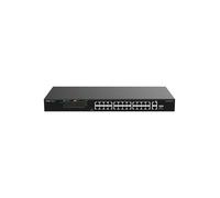 REYEE RG-ES126FGS-P Reyee Switch PoE Desktop - 24 RJ45-Ports + 1 RJ45-Uplink + 1 SFP-Combo - 24 Ports 10/100 Mbit/s + 2 Port