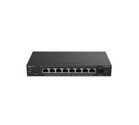 REYEE RG-ES209MG-P Ruijie Reyee Cloud Managed L2 Switch - 8 Multi-Gigabit-Ports 2.5G PoE/PoE+ - 1 SFP+-Steckplatz mit 10 Gbit/s