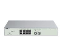 REYEE RG-NBS3300-8MG2XS-P - Ruijie Reyee Cloud Managed L2+ Switch - 8 Puertos Multi-Gigabit 2.5G con PoE/PoE+ total
