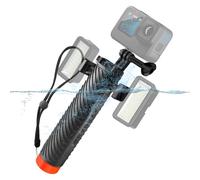 REYGEAK Empuñadura Flotante para GoPro Hero 12/11/10/9, Mango Submarino con cordón, Soporte Flotante, Palo Selfie Impermeable Compatible con dji Osmo Action 4 Isnta360 Ace Pro