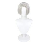 REYHS Anime Wig Kurokawa Izana Cosplay Wig para Tokio Revengers, peluca de plata corta, disfraz de Halloween, disfraz de Halloween, fiesta de disfraces, espectáculos de anime, eventos de cosplay
