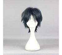 REYHS - Peluca de anime Kousei Arima para cosplay para tu mentira en abril, peluca corta, peluca de disfraz de Halloween, fiesta de disfraces, espectáculo de anime, evento de cosplay, conciertos