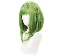 REYHS - Peluca de anime Nanamine Sakura para cosplay de Hanako-kun, peluca verde, peluca de disfraz de Halloween, para Halloween, fiesta de disfraces, espectáculo de anime, evento de cosplay