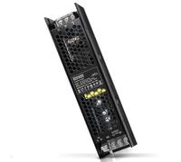 REYLAX Transformador 220V a 24V 100W 4.2A Regulable 0/1-10V y Traic, Fuente de Alimentación LED CA a CC, Adaptador de Voltaje Constante, Baja Tensión para Tira de Leds