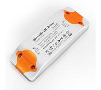 REYLAX Transformador LED 24V 24W 1A Regulable TRIAC, Transformador 220V 24V Dimmable de Voltaje Constante CA a CC Fuente de Alimentación de Bajo Voltaje, Adaptador de luz LED Compacto