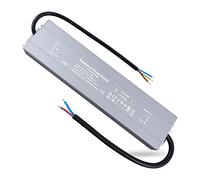 REYLAX Transformador LED IP67 12V 150W 12.5A, Impermeable Exterior Driver LED, Transformador 220V a 12V, Fuente de Alimentacion Voltaje Constante CA a CC, Controlador Alimentación de Tira Led