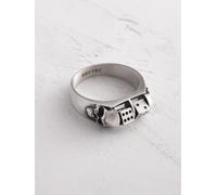 REYTEL Anillo 'ALEA IACTA EST' plata 58 plata