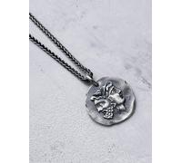 REYTEL Colgante 'DOUBLE MASK OF THE SAGITTARIUS (ancient gr oin)' plata One Size plata