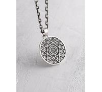 REYTEL Colgante 'FLOWER OF LIFE' plata One Size plata