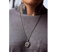 REYTEL Colgante 'PAIR OF WOLVES' plata One Size plata