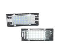 Reyukhn Matrícula Luz Lámpara Para Dacia Para Duster Para Logan Para Lodgy Luz LED Matrícula Luz de la Placa del Auto