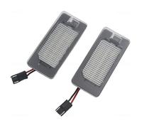 Reyukhn Matrícula Luz Lámpara Para Fiat 500X 2014 2015 2016 2017 2018 2019 Canbus Luz LED Matrícula 12V Blanco 2 Piezas Luz de la Placa del Auto
