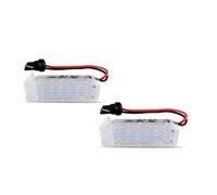 Reyukhn Matrícula Luz Lámpara Para Ford Para Focus 5D Para Fiesta Para Mondeo Para Kuga Para Galaxy Para Ranger Para Escape Luz LED Placa Matrícula 2 Piezas Luz de la Placa del Auto