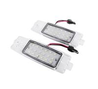 Reyukhn Matrícula Luz Lámpara Para Toyota Para RAV4 06-13 Para Harrier 98-03 Para HiAce 04+ 2x LED Luz Placa Matrícula Luz de la Placa del Auto