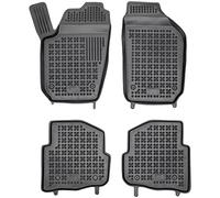REZAW PLAST 200203 Alfombrilla de Goma negro Compatible con VW Polo IV Hatchback 9N, 9A, SKODA Fabia I Combi 6Y5 FABIA 6Y2, SEAT Ibiza III Hatchback 6L, 6L1