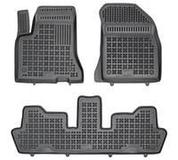 Rezaw Plast Alfombrillas de goma REZ201210 para Citroen C4 Picasso I 2006-2013 3 piezas