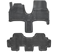 REZAW PLAST 201220 Alfombrilla de Goma negro Compatible con CITROËN C8 II, PEUGEOT 807 MPV EB, FIAT Ulysse 179, LANCIA PHEDRA 179