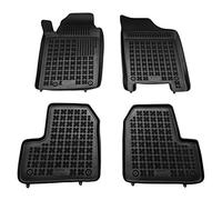 REZAW PLAST 201305 Alfombrilla de Goma negro Compatible con PEUGEOT 206 Fastback 2A/C 206+ Hatchback 2L, 2M 206 SW 2E/K