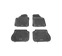 Rezaw Plast Alfombrilla caucho 3D premium Volkswagen CADDY III, IV versión 5 pasajeros 2004 - 2020 Volkswagen CADDY III, IV Maxi Life versiones 5 pasajeros, 7 pasajeros (con la tercera fila de
