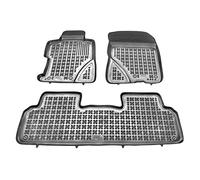 REZAW - PLAST Alfombrillas Antideslizantes para Coche aptas para Honda Civic VIII 2006-2011. Protección Completa para su Coche en Todas Las Condiciones meteorológicas con Alfombrillas de Goma