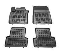 REZAW - PLAST Alfombrillas Antideslizantes para Coche aptas para Renault Modus 2004-2012, protección Completa para su Coche en Todas Las Condiciones meteorológicas con Alfombrillas de Goma