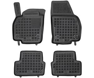 REZAW - PLAST Alfombrillas antideslizantes para coche aptas para Volkswagen T-Cross a partir de 2018, protección completa para su coche en todas las condiciones meteorológicas con alfombrillas de goma