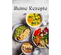 Rezeptbuch Zum Selberschreiben 6×9 - Meine Rezepte: Kompaktes Kochbuch zum Ausfüllen mit Platz für 100 Lieblingsgerichte