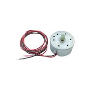 RF-300C Micro 300 Motor DC 3V 6V 9V 12V 7600RPM Mini silencioso 24mm de husillo redondo 2mm eje DIY energía Solar Hobby modelo