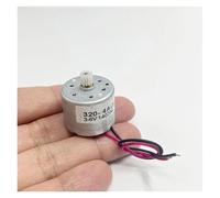 RF-320C 320 electronic starter DC 3V 5V 6V 7400RPM 24mm Round Spindle electronic starter 12T Gear DIY Solar Power Fan Motor Starters