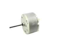 RF-500TB-12560 Motor eléctrico DC 6V-12V 9V 5500RPM Cepillo de metal Eje largo Motor redondo de 19 mm